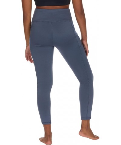 Women's High Rise Fleece Lined Leggings with Side Pocket, Moisture Wicking, Quick Dry Fabric Indigo $25.49 Leggings