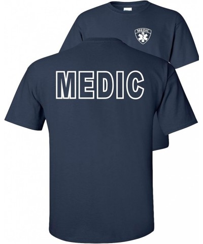 Medic T-Shirt Emergency Medical Navy $14.60 T-Shirts