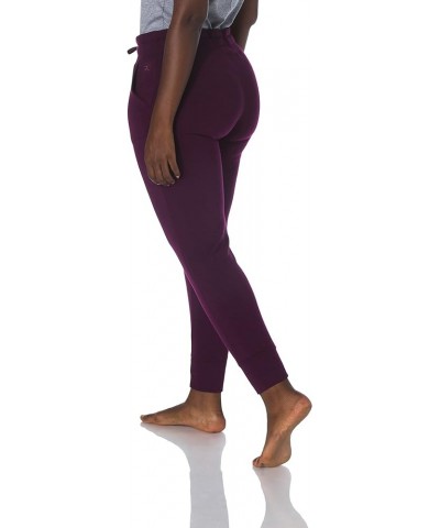 Women's Drawstring Waist Jogger Pant Sunset Plum-50136 $13.67 Pants