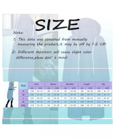 Women Casual Zip Up Hoodies Fleece Tunic Sweatshirt Long Plus Size Fashion Long Hoodie Jacket Coats with Pockets Z45sky Blue ...