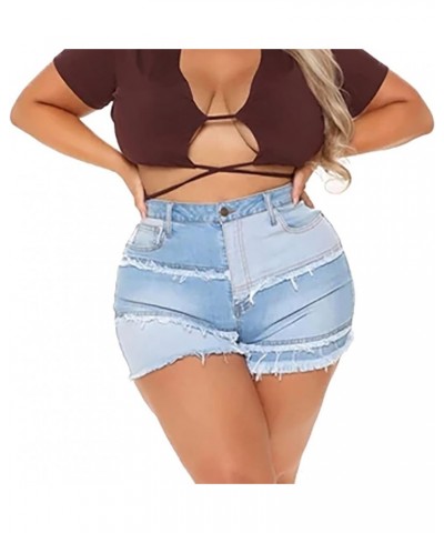 Sequins Rave Shorts for Women High Waist Casual Loose A Line Hot Pants Sparkly Clubwear Night-Out Shorts Light Blue 1 $18.40 ...