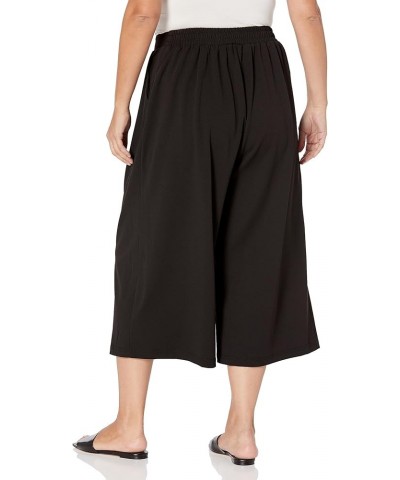 Women's Plus Size Pant Simply Culotte Black $9.88 Pants