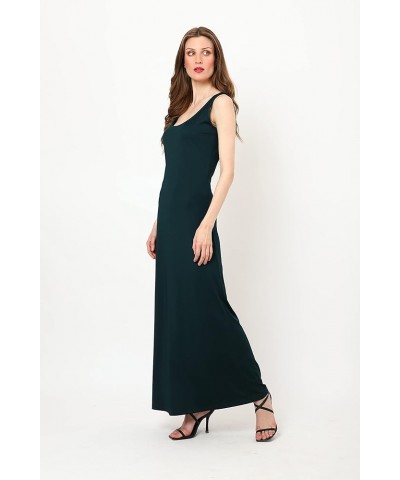 Women's Casual Sleeveless Summer Ankle Length Beach Maxi Long Dress Green $13.74 Swimsuits