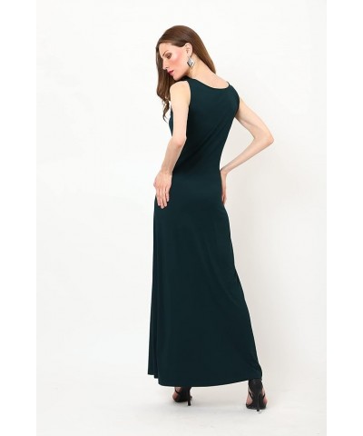 Women's Casual Sleeveless Summer Ankle Length Beach Maxi Long Dress Green $13.74 Swimsuits