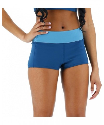 Women's Standard Durafast Elite Casey Swim Boyshort Storm $9.05 Swimsuits