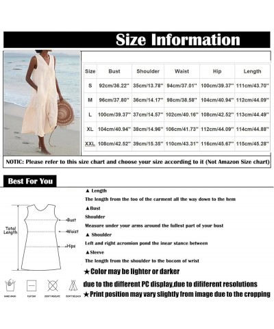 Linen Dresses for Women Casual Summer 2024 Spring Trendy Casual Beach Vacation Hawaiian Flowy Tropical Sundresses Resort Wear...