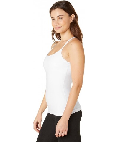 Women's Spacedye Slim Racerback Cami Cloud White $32.85 Activewear