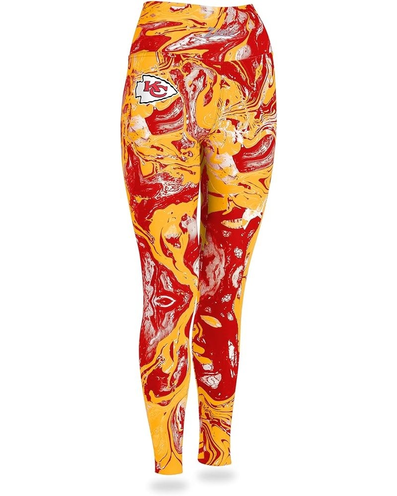 Women's Swirl Leggings Kansas City Chiefs Team Color $9.44 Leggings