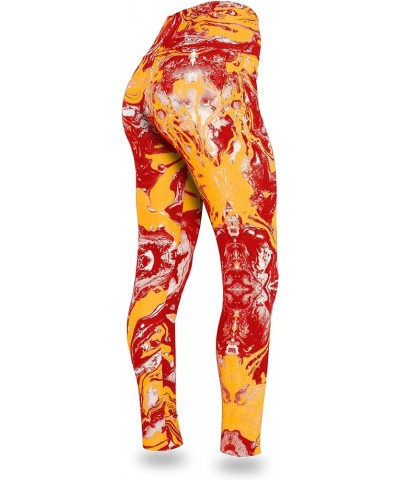 Women's Swirl Leggings Kansas City Chiefs Team Color $9.44 Leggings