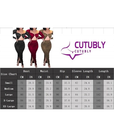 Women Long Sleeve Rhinestone Birthday Party Dresses Sexy Club Night Out Dress See Through Clubwear K-brown $19.68 Dresses