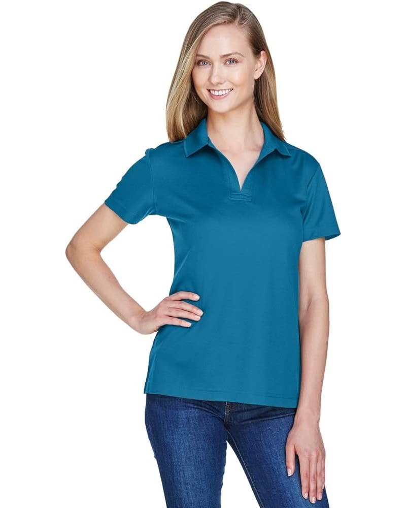 DG LDS HTHR PIMA SPT BLD POLO Dark Teal $12.19 Shirts