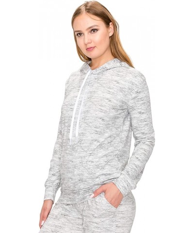 Women's Fleece Hoodie - Premium Soft Casual Basic Long Sleeve Sweatshirt Oflh1013 / Heather Grey $10.32 Others