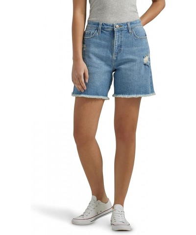 Women's Legendary Mid-Rise Denim Boyfriend Short Signature Look Dx $12.64 Shorts