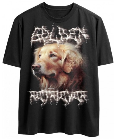 Heavy Metal Tshirt for Dog Lovers Dog Owners Funny Dog Dad and Dog Mom Graphic Tees Men and Women Golden Retreiver $10.55 T-S...