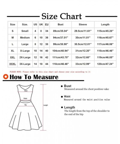 Women 3/4 Sleeve Cross Bandage Knit Ribbed A-Line Dress Summer Button Decoration Fashion V Neck High Waist Dresses Style-02-g...