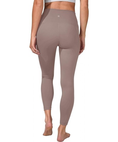 Lux High Waist Elastic Free Side Pocket Ankle Legging Mocha $12.88 Leggings