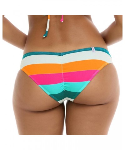 Women's Standard Eclipse Surf Rider Bikini Bottom Swimsuit Free Flow Stripe $13.31 Swimsuits