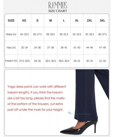 Womens Straight Leg Casual Pants with Zipper Pockets Stretch Dress Work Pants for Women Business Office Slacks Light Green $1...