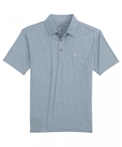 Boden Heather Performance Polo Large Stingray $23.94 Shirts