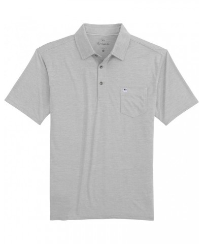 Boden Heather Performance Polo Large Stingray $23.94 Shirts