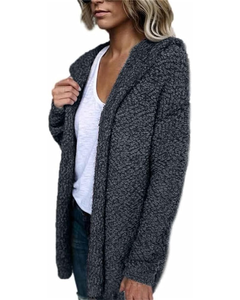 Winter Jackets For Women Warm Clothes ladies Fleece Sherpa Fuzzy Coats Lightweight Fashion Casual Outerwear Clothing 4-gray $...