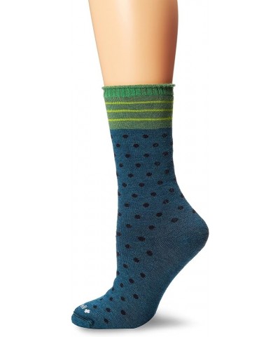 Women's Plush Relaxed Fit Sock Teal $12.32 Activewear