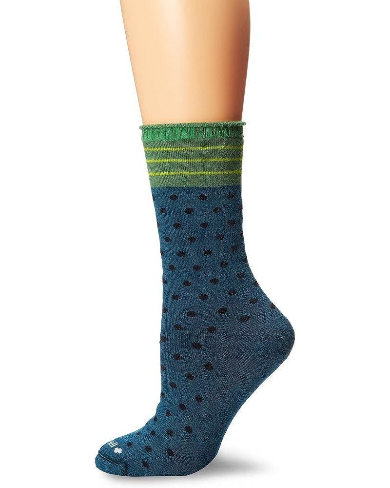 Women's Plush Relaxed Fit Sock Teal $12.32 Activewear