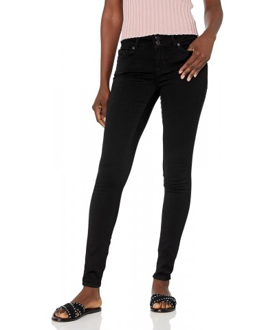 Women's Ultra Skinny Mid-Rise Insta Soft Juniors Jeans (Standard and Plus) Plus Size Black $22.99 Jeans