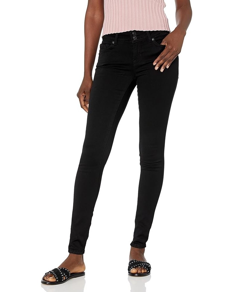 Women's Ultra Skinny Mid-Rise Insta Soft Juniors Jeans (Standard and Plus) Plus Size Black $22.99 Jeans