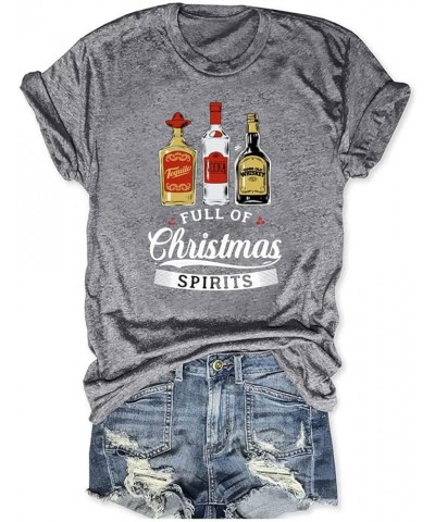 Women Tis The Season Christmas Tree Snack Cakes Christmas Hats Coffee Santa Cute Xmas Tee Tops. Grey-3 $10.06 T-Shirts