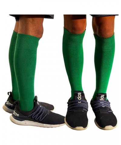 Premium Quality Unisex Knee High Sports Cushioned Athletic Baseball Softball Hockey Socks Bright Green $7.40 Socks