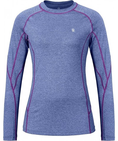 Women's Thermal Underwear Sets Lightweight Warm Base Layers Quick Dry Wicking Top and Bottom for Winter 6. Deep Blue $17.22 U...