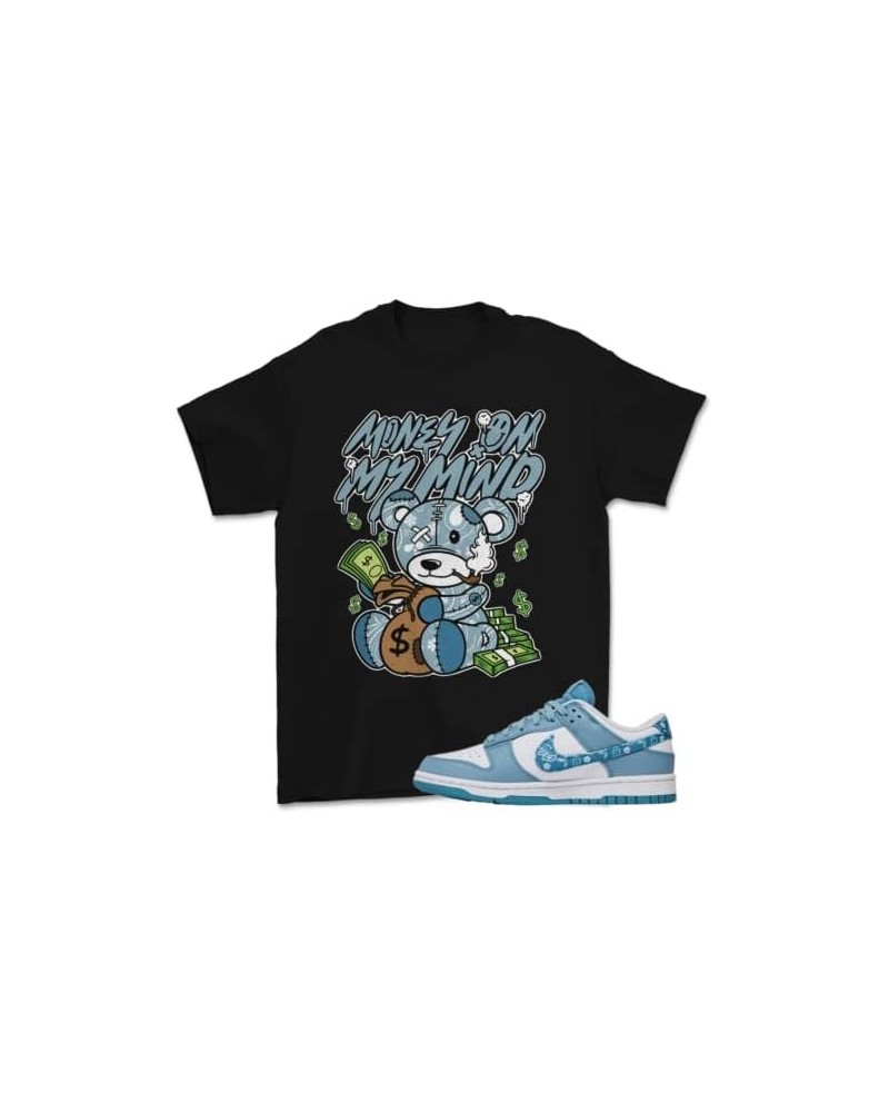 Shirt for Dunk Low Essential Paisley Pack Worn Blue Black Money $10.24 Shoes