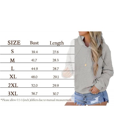 Womens Comfy Hoodie Long Sleeve Sweatshirts Fashion Drawstring Pullover Tops With Pockets Casual Shirts A Purple $12.04 Hoodi...