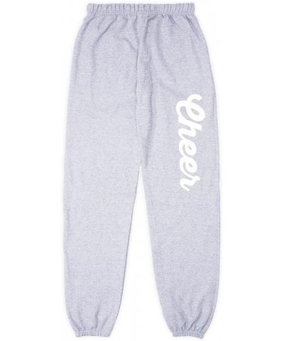 Cheer Script Sweatpants | Cheerleading Apparel by ChalkTalk Sports | Multiple Colors | Youth and Adult Sizes Youth Gray $21.5...