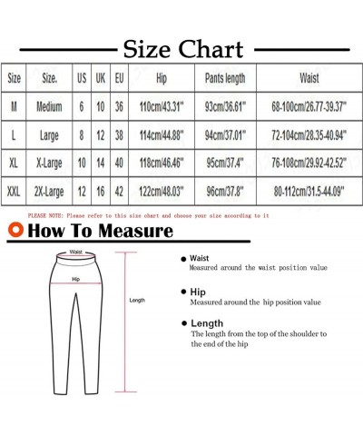 Women Winter Warm Down Pants Padded Quilted Joggers Elastic Waist Loose Thermal Sweatpant Harem Pants with Pockets A8-coffee ...