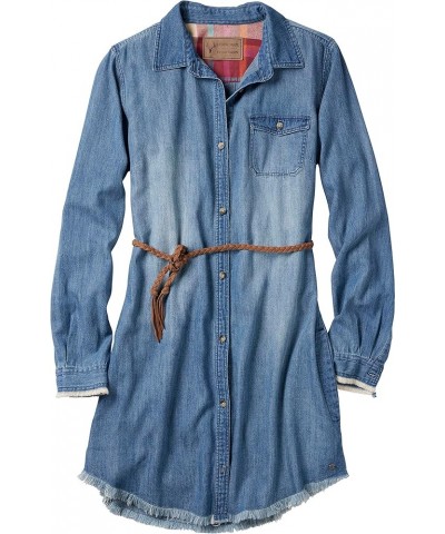 Women's Open Spaces Dress Medium Denim Wash $10.51 Dresses