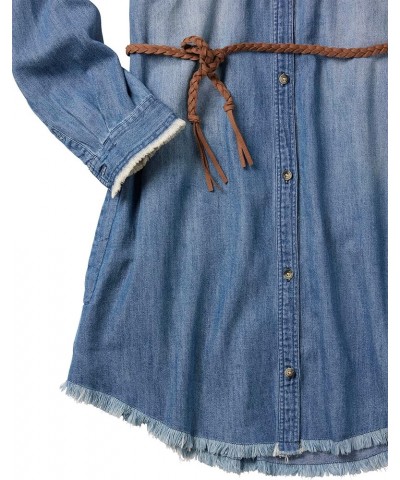 Women's Open Spaces Dress Medium Denim Wash $10.51 Dresses