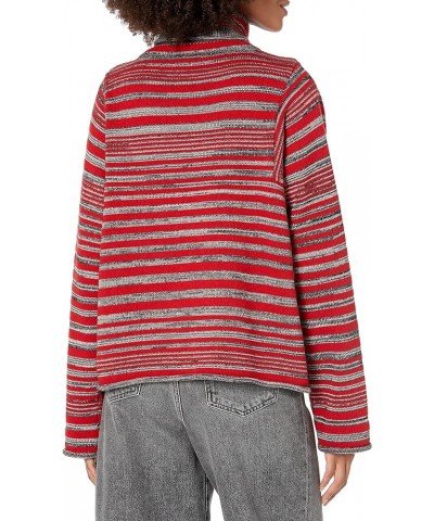 Ps Womens Knitted Pullover Roll Neck Red $13.16 Sweaters