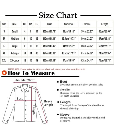 Women's Casual Blazer Button Down Jackets Ladies Lapel Collar Work Blazers Business Casual Suits Fashion Fall Clothes White $...