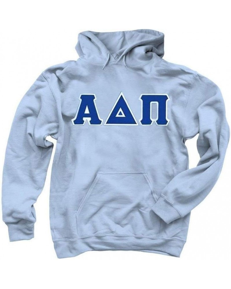 Alpha Delta Pi Lettered Hooded Light Blue $28.04 Activewear