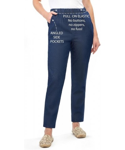 Women's Pull On Denim Jeans – Soft and Lightweight with a Bit of Stretch Chambray $16.17 Others