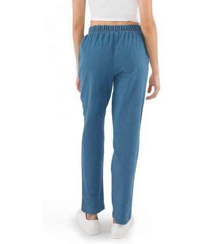 Women's Pull On Denim Jeans – Soft and Lightweight with a Bit of Stretch Chambray $16.17 Others