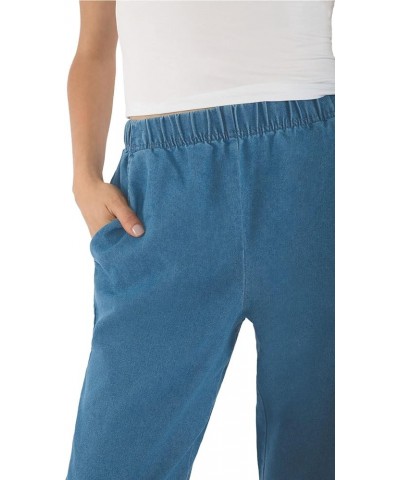 Women's Pull On Denim Jeans – Soft and Lightweight with a Bit of Stretch Chambray $16.17 Others