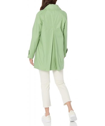 Women's Double Collar Raincoat Wasabi $40.00 Coats