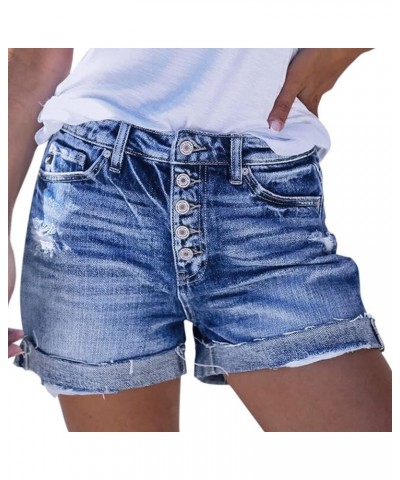 Women Mid Rise Denim Distressed Short… Qt982-2 $13.02 Jeans