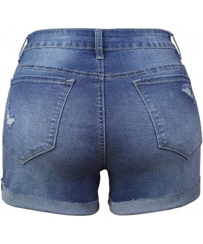 Women Mid Rise Denim Distressed Short… Qt982-2 $13.02 Jeans