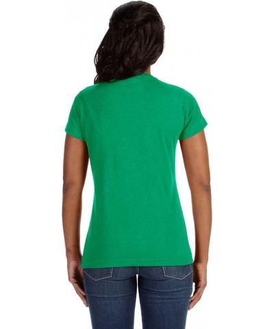 Ladies 60/40 Cotton/Polyester Vintage Heathered Jersey Short Sleeve Tee (3505) Vintage Green $7.96 T-Shirts