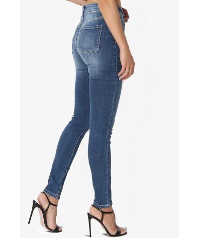 High Rise Skinny Jeans in Vintage Classic Washed Stretch Comfort Denim Dark $24.47 Jeans