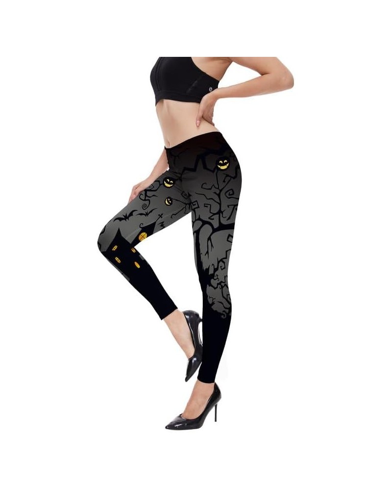 Women's St. Patrick Day Funny Graphic Printed Stretchy Legging Dark Pumpkin $8.84 Leggings